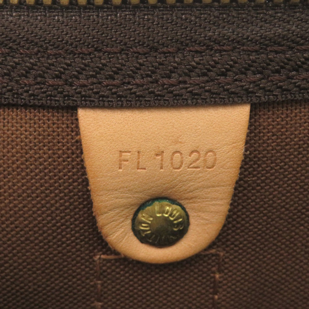 LOUIS VUITTON Brown Monogram Keepall 60 Boston Bag - Picture 8 of 10